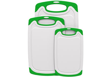 6. Spring Kitchen Dishwasher Safe Cutting Board Set