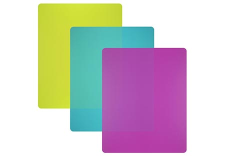 3. Flexible Plastic Cutting Board Mats