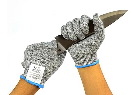 4. UncleHu Cut Resistant Gloves