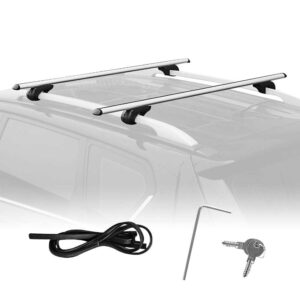 Summates Universal Roof Top Cargo Rack Cross Bars-1Pair